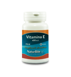 Naturbite Vitamina E 400 ui (Naturel) 60 caps.
