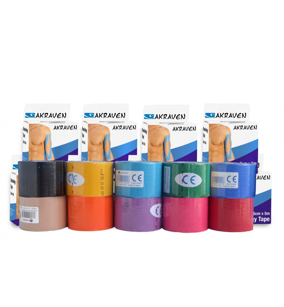 Kinesio Tape Akraven 5 cm x 5 m