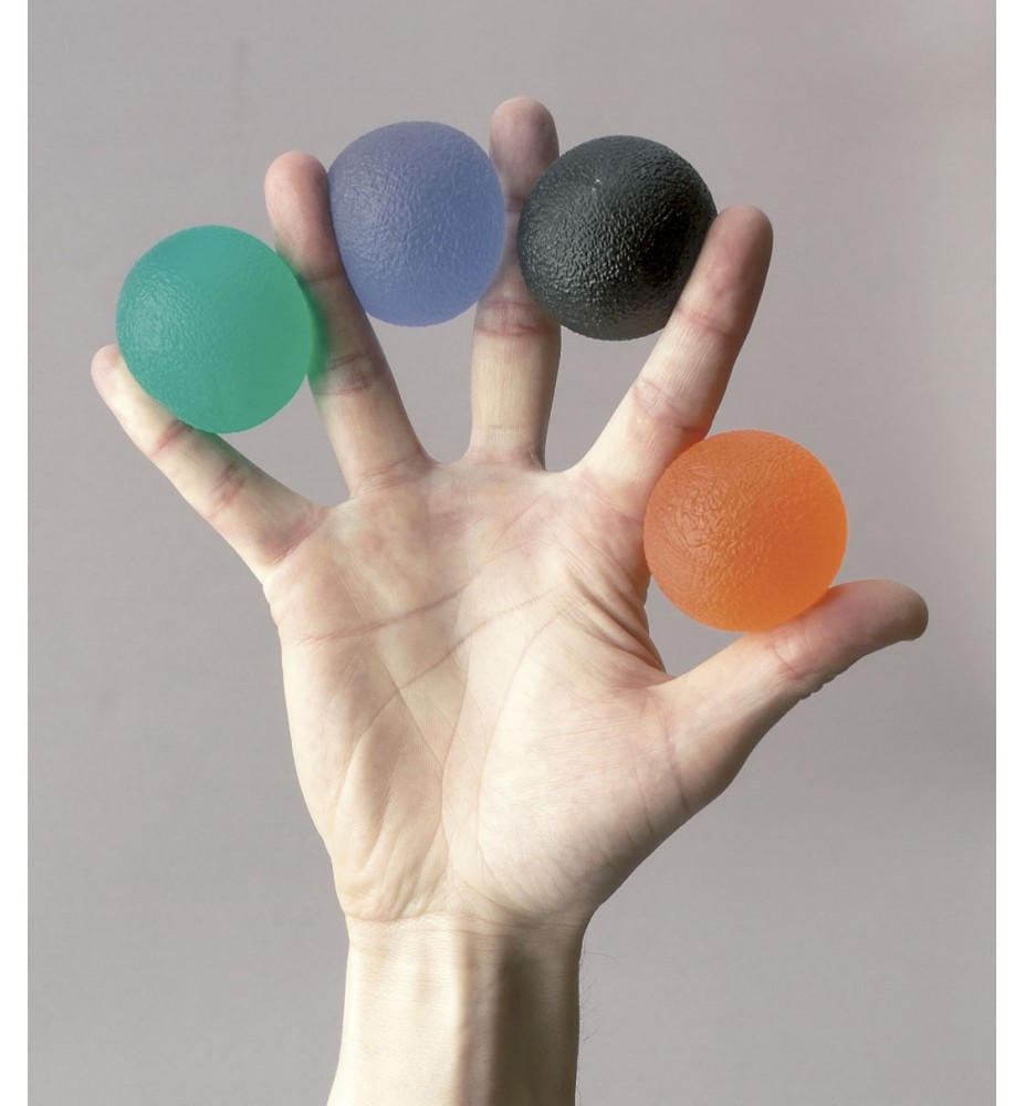 Bolas de Gel para el Ejercicio Manual Blanda Azul - Bolas Terapía - Todosana