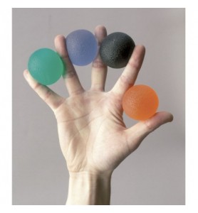 Bolas de Gel para el Ejercicio Manual Normal Verde - Bolas Terapía - Todosana
