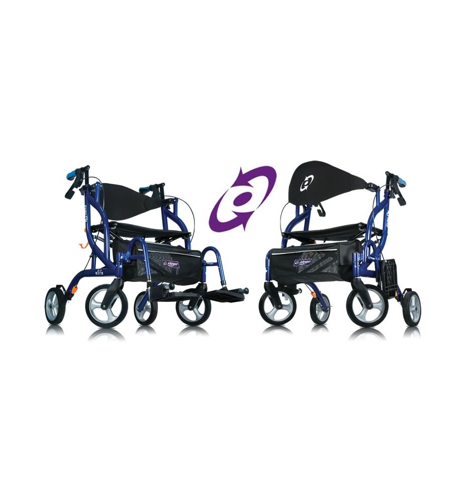 Airgo Fusion™: andador y silla de ruedas en uno