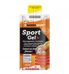 Sport Gel Lemon Ice Tea - 25ml | NamedSport