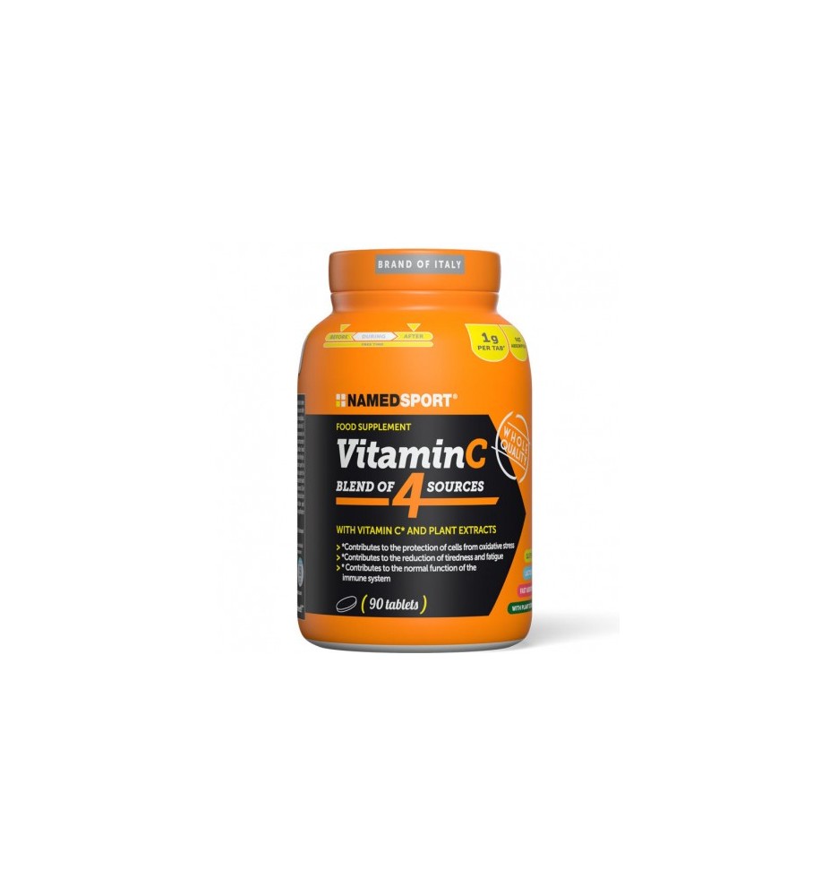 Vitamin C 4 Natural Blend - 90 tabletas | NamedSport