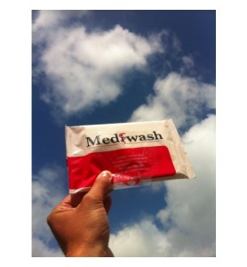 Mediwash manoplas húmedas