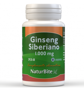 Naturbite Ginseng Siberiano 1.000 mg