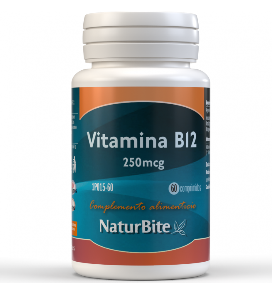 NaturBite Vitamina B12 250 mcg