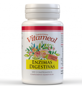 Naturbite Enzimas Digestivas Vitameal 100 tabletas