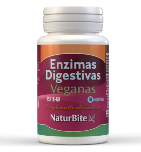 Enzimas Digestivas Veganas 60 comp.