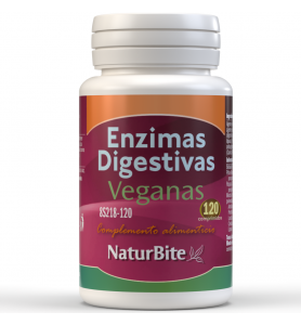 Enzimas Digestivas Veganas 120 comp.